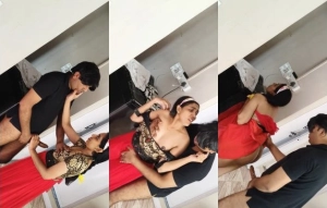 Sexy Slim Wife Blowjob and Standing Fucking