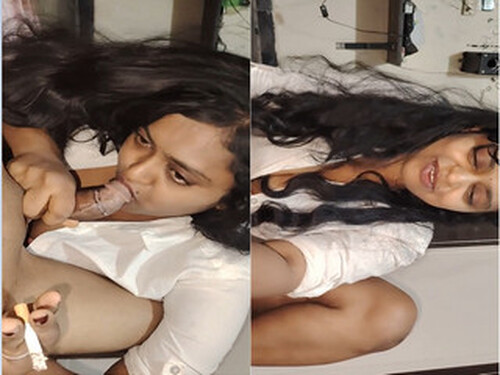 Sexy Indian Wife Sucking Dick